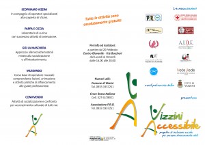 Vizzini Accessibile brochures fronte